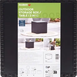 Online Allibert 2-In-1 Opbergbox En Tafeltje Tuinmeubelen