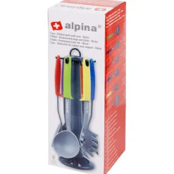 Outlet Alpina Keukengerei-Set Met Rek Keukengerei