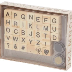 Discount Avec Houten Stempelset Knutselen