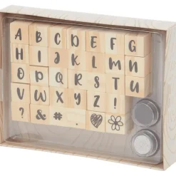 Discount Avec Houten Stempelset Knutselen