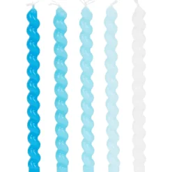 Hot Avec Swirl Taartkaarsjes Feestartikelen