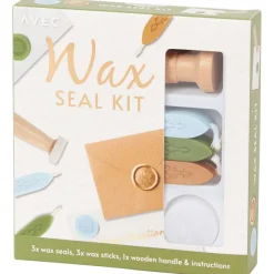 Outlet Avec Waxstempel-Kit Kaarten