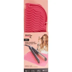 Outlet Beauty Star Hittebestendige Stylingtoolmat 2-In-1 Haarverzorging
