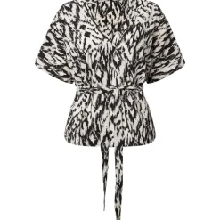 Fashion Blouse Met Overslag Kleding