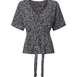 Fashion Blouse Met Overslag Kleding
