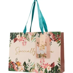 Outlet Cadeautas Met Wenskaart Inpakken