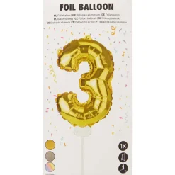 Clearance Cijfer Folieballon Ballonnen & Slingers