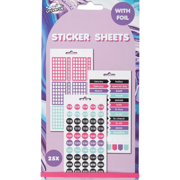 Clearance Craft Universe Stickerboek Knutselen