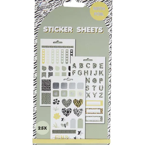 Clearance Craft Universe Stickerboek Knutselen