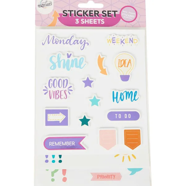 Discount Craft Universe Stickers Knutselen