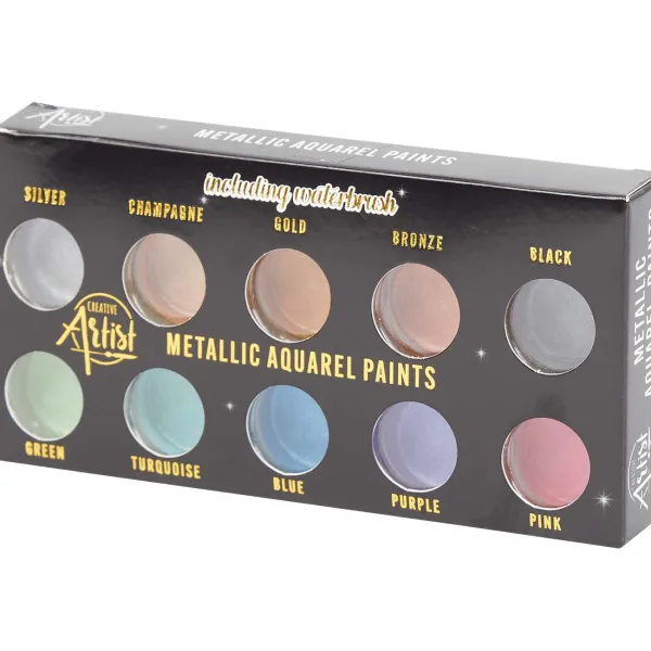 Sale Creative Artist Metallic Aquarelverfset Schilderen