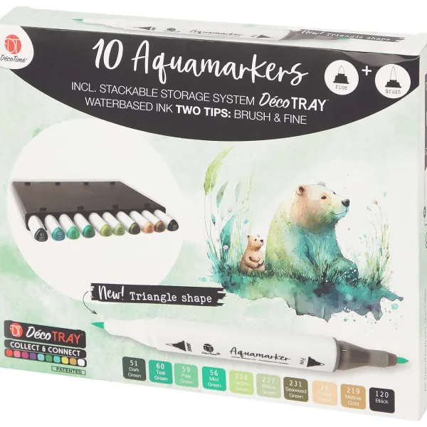 Hot D Cotime Aquamarkers Knutselen