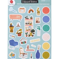 Clearance D Cotime Stickervellen Knutselen