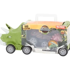 New Dinotruck Met Koffertje Speelvoertuigen