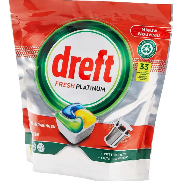 Hot Fresh Platinum Vaatwastabletten Original Afwas- & Wasmiddelen