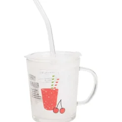 Hot Drinkglas Met Deksel En Rietje Servies