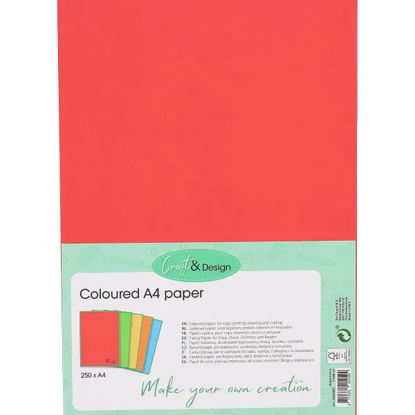 Best Gekleurd Papier A4 Kaarten