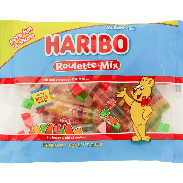 Fashion Uitdeelzak Roulette-Mix Drop & Snoep
