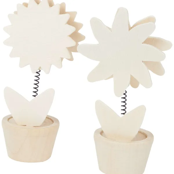 Outlet Hobby Flora Houten Bloemenknijpers Knutselen