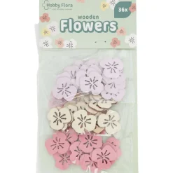 New Hobby Flora Houten Bloemen Knutselen