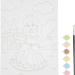 Discount Kids Kingdom Maak Je Eigen Canvas Knutselen