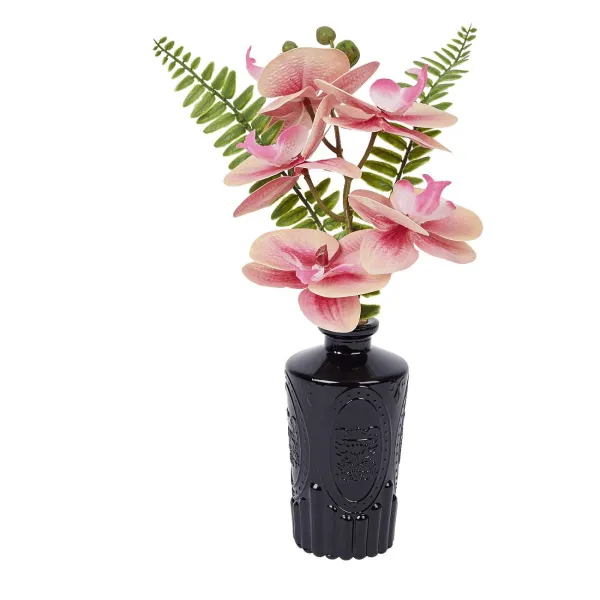 Sale Kunstorchidee In Glazen Flesje Kunstplanten & -Bloemen