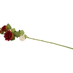 Outlet Kunstroos Op Steel Kunstplanten & -Bloemen