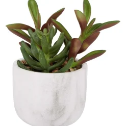 Fashion Kunstvetplant In Marmerlook Pot Kunstplanten & -Bloemen