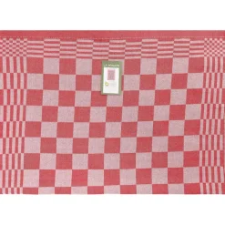 Online La Sonata Theedoek Rood Badtextiel