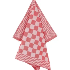 Online La Sonata Theedoek Rood Badtextiel