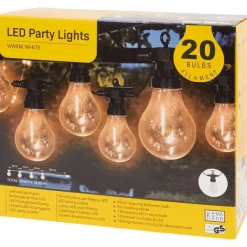 Hot Lichtsnoer Met Bollampjes Buitenverlichting
