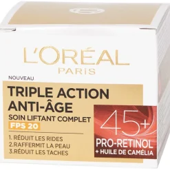 Outlet L'Or Al Triple Action Anti Age Dagcr Me 45+ Lichaamsverzorging