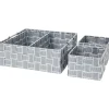 Outlet Manden-Set Opbergboxen
