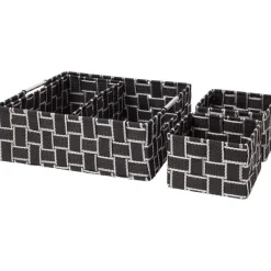 Outlet Manden-Set Opbergboxen