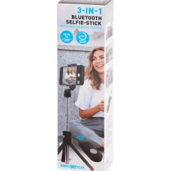 New Maxxter 3-In-1 Bluetooth-Selfiestick Multimedia Accessoires