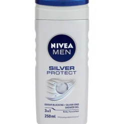 Clearance Men Douchegel Silver Protect Lichaamsverzorging
