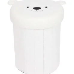 Outlet Opvouwbare Opbergpoef Teddy Woonaccessoires