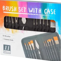 Hot Penseelset Met Etui Schilderen