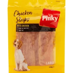 Outlet Pinky Hondensnack Chicken Strips Dierenvoeding
