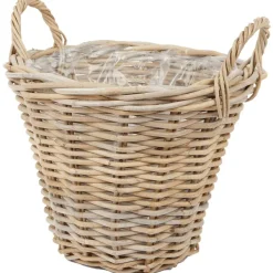 Online Rattan Mand Bloempotten