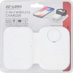 Discount Draadloze Oplader 3-In-1 Powerbanks & Opladers