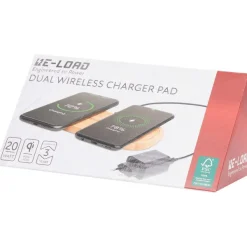 Fashion Dubbele Draadloze Oplader Powerbanks & Opladers