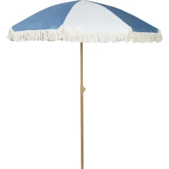 Hot Retro Strandparasol Met Franjes Zonwering