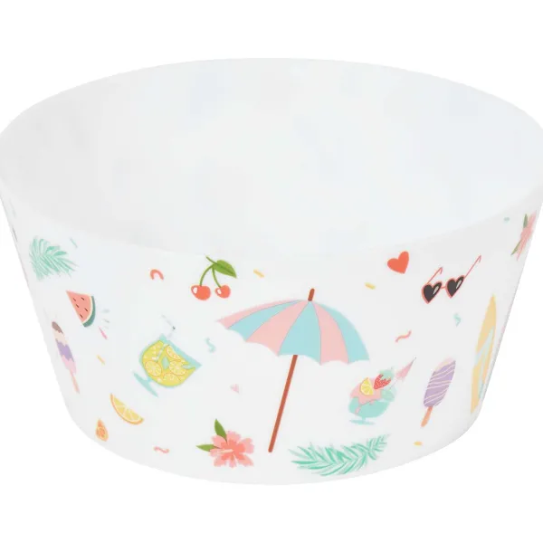 New Schaal Met Servies