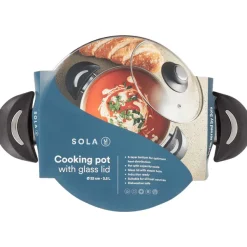 Sale Kookpan Met Glazen Deksel Pannen