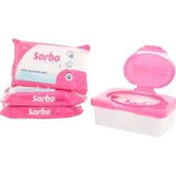 New Sorbo Vochtige Reinigingsdoekjes In Opbergbox Schoonmaakmiddelen