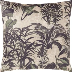 Sale Studio Hemliv Velvet Kussen Met Planten Beddengoed