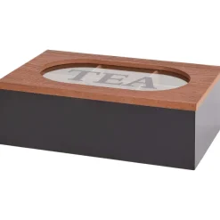 Fashion Theebox Met Tekst Woonaccessoires