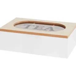 Fashion Theebox Met Tekst Woonaccessoires