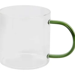 Fashion Theeglas Met Gekleurd Oor Servies
